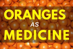 Oranges as Medicine
