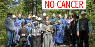 The Amish - no vaccines, no cancer